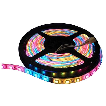 LUNASEA LIGHTING Rgb Flexible Strip Led 12V 5M Red/Green/Blue LLB-453M-01-05